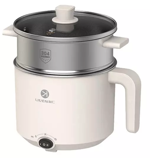Кастрюля-мультиварка LIVEN DHG-B151 1.8L Beige (Бежевый) Кастрюля-мультиварка LIVEN DHG-B151 1.8L Beige (Бежевый)