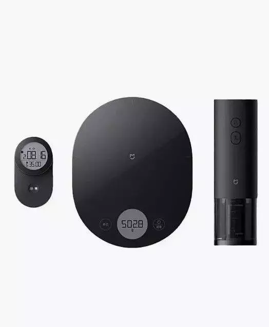 Набор кухонных аксессуаров Xiaomi Mijia Kitchen Tool Set KGJ001T (весы, штопор, таймер) Black (Черный) Набор кухонных аксессуаров Xiaomi Mijia Kitchen Tool Set KGJ001T (весы, штопор, таймер) Black (Черный)