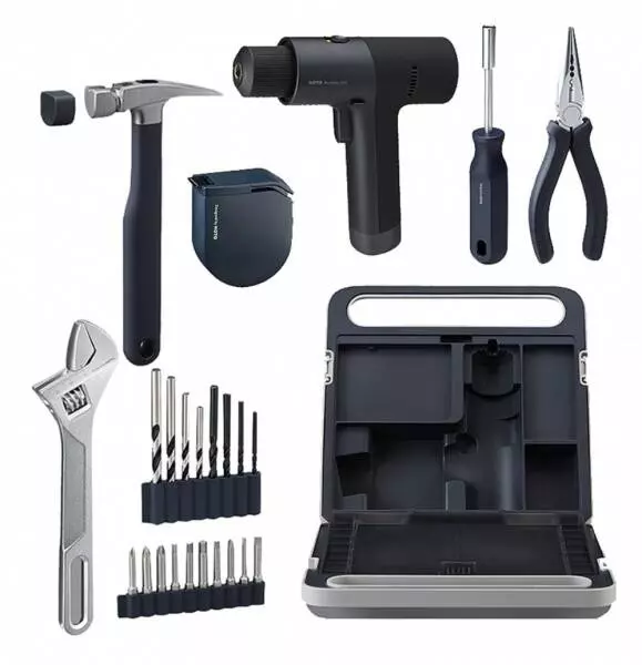 Электрическая дрель-шуруповерт Xiaomi HOTO Manual Tool Set (QWDZGJ002) Gray (Серый) Электрическая дрель-шуруповерт Xiaomi HOTO Manual Tool Set (QWDZGJ002) Gray (Серый)