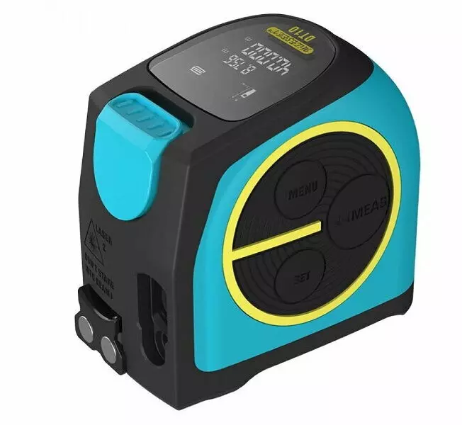 Лазерный уровень Xiaomi MILESEEY Laser Ranging Tape Measure DT10 40 м Gray (Серый)
