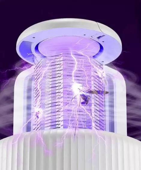 Ловушка для комаров Qualitell Electric Mosquito Killer K3 (ZSM222103) White (Белый)