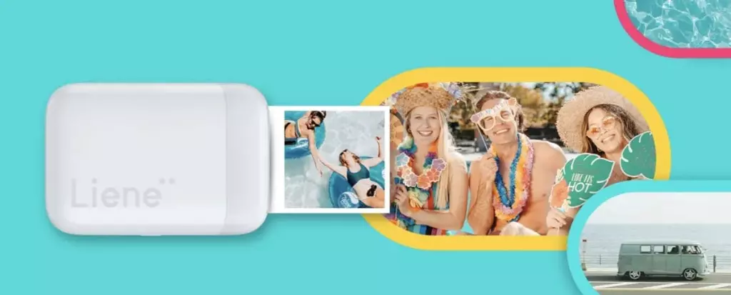 Портативный фотопринтер Liene Portable Photo Printer ZPP110W White (Белый)