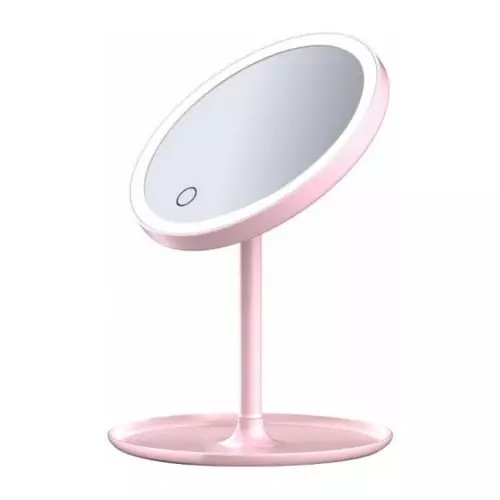 Зеркало косметическое с подсветкой Xiaomi Jordan Judy LED Makeup Mirror (NV543) Pink (Розовый) Зеркало косметическое с подсветкой Xiaomi Jordan Judy LED Makeup Mirror (NV543) Pink (Розовый)