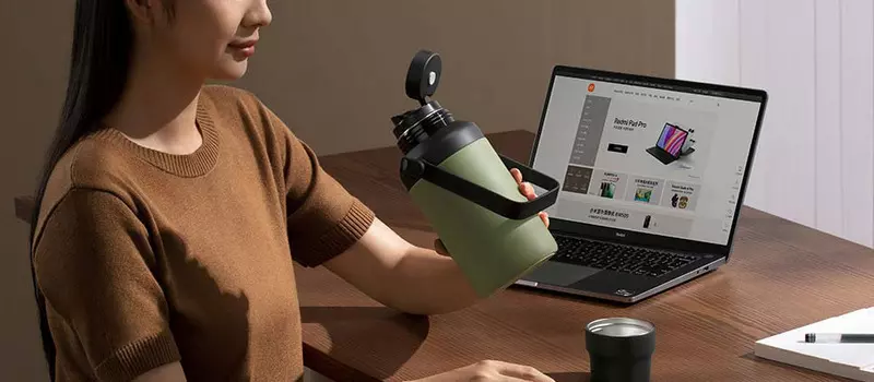Термос Xiaomi Mijia Big Belly Thermos Cup (MJDDB01PL) 1L Green (Зеленый) Термос Xiaomi Mijia Big Belly Thermos Cup (MJDDB01PL) 1L Green (Зеленый)