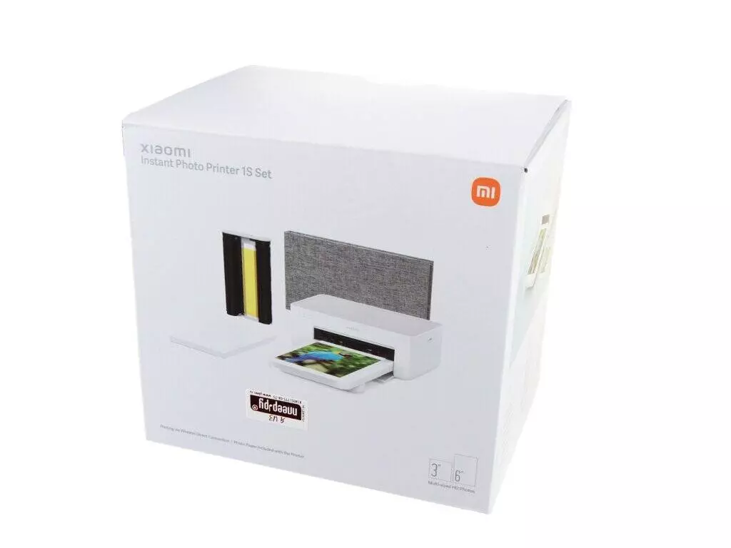 Фотопринтер Xiaomi Mijia Instant Photo Printer 1S Set (ZPDYJ03HT) White (Белый) Фотопринтер Xiaomi Mijia Instant Photo Printer 1S Set (ZPDYJ03HT) White (Белый)