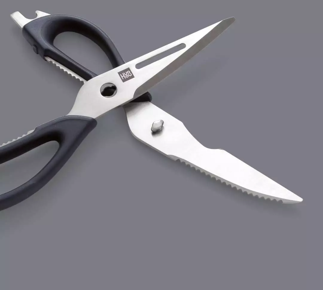 Ножницы кухонные HuoHou Multi-functional Kitchen Scissors 227мм (HU0062) Black (Черный) CN Ножницы кухонные HuoHou Multi-functional Kitchen Scissors 227мм (HU0062) Black (Черный) CN