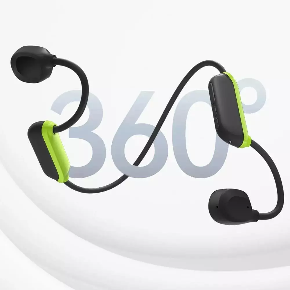 Беспроводные наушники с костной проводимостью Haylou BC04 Black (Черный)