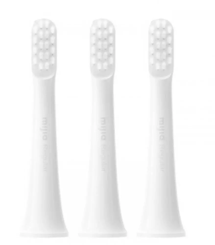 Сменные насадки для зубной щетки Xiaomi MiJia T100 (3 шт) White (Белый) Сменные насадки для зубной щетки Xiaomi MiJia T100 (3 шт) White (Белый)