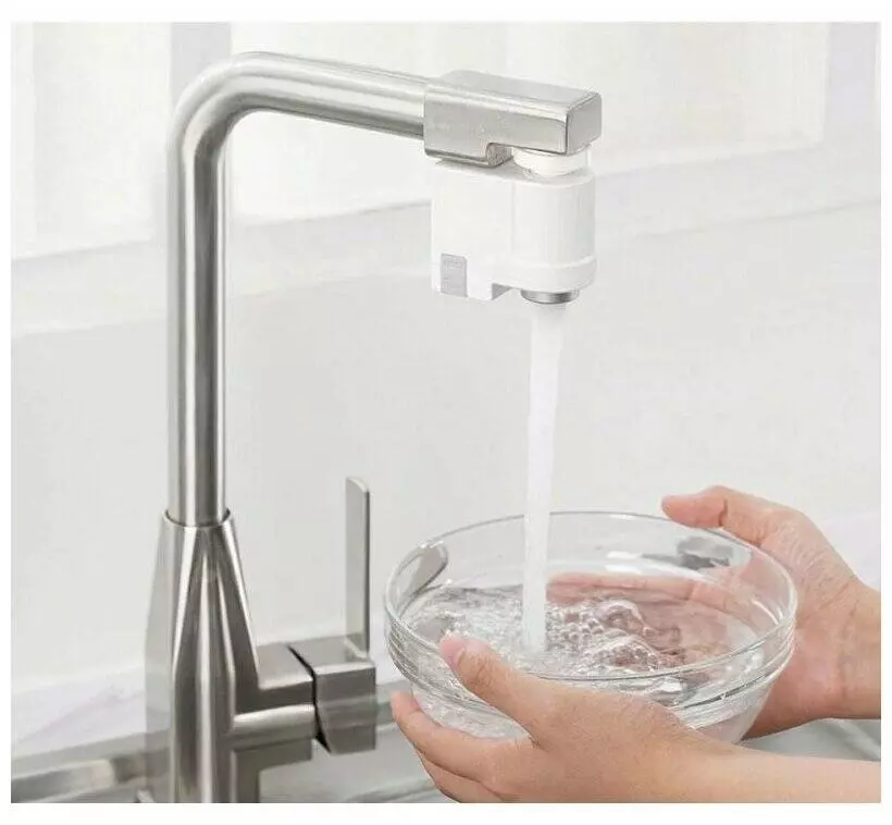 Водосберегающая насадка для крана Xiaomi Xiaoda Induction Water Saver HD-ZNJSQ-01 White (Белый) Водосберегающая насадка для крана Xiaomi Xiaoda Induction Water Saver HD-ZNJSQ-01 White (Белый)