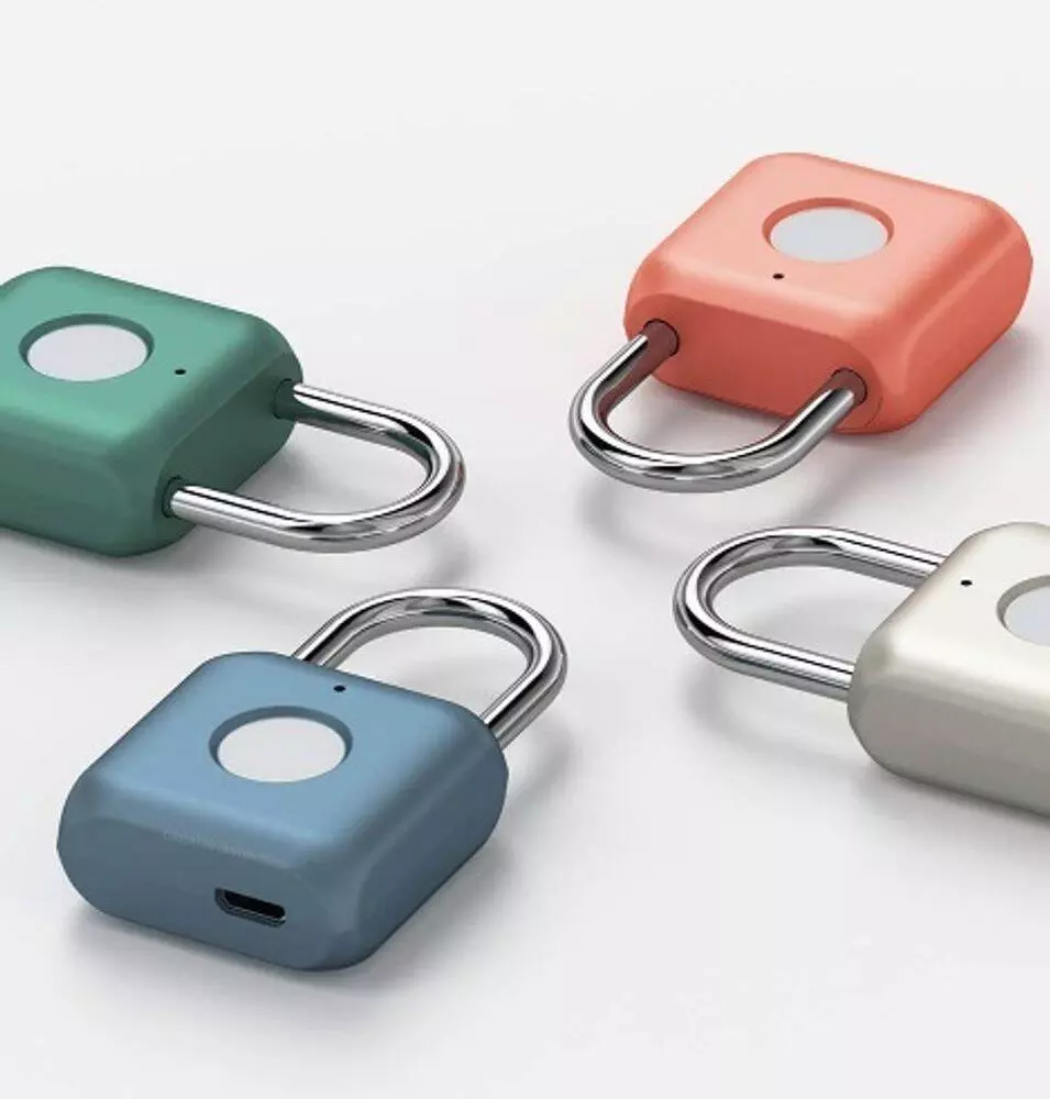 Замок Xiaomi Smart Fingerprint Lock Padlock Kitty Blue (Синий) Замок Xiaomi Smart Fingerprint Lock Padlock Kitty Blue (Синий)