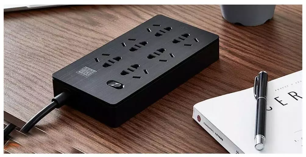 Удлинитель Xiaomi Aigo Power Strip (TC0601) 1.8 м Black (Черный) Удлинитель Xiaomi Aigo Power Strip (TC0601) 1.8 м Black (Черный)