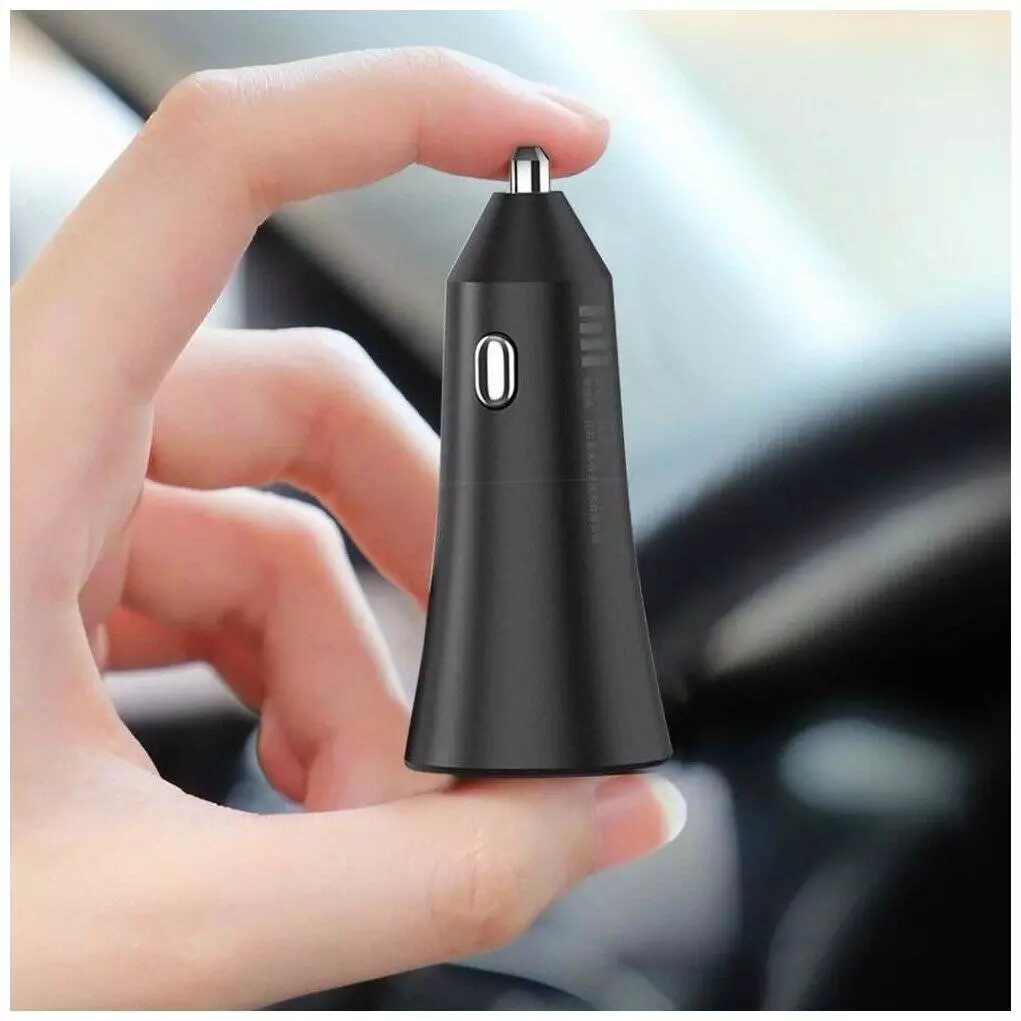 Автомобильное зарядное устройство Xiaomi Car Charger (CC06ZM) 37W Black (Черный) Автомобильное зарядное устройство Xiaomi Car Charger (CC06ZM) 37W Black (Черный)