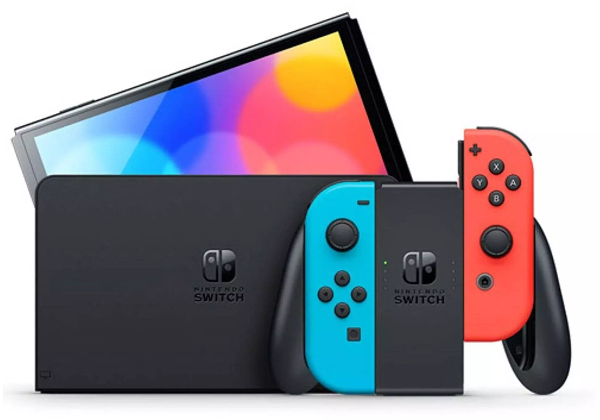 Игровая консоль Nintendo Switch OLED 64GB Neon Red/Blue (Красный/Синий) HK Игровая консоль Nintendo Switch OLED 64GB Neon Red/Blue (Красный/Синий) HK