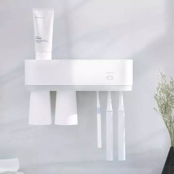 Стерилизатор для зубных щеток Xiaomi QuanGe Smart Toothbrush Cup Holder (WY020702) White (Белый) Стерилизатор для зубных щеток Xiaomi QuanGe Smart Toothbrush Cup Holder (WY020702) White (Белый)