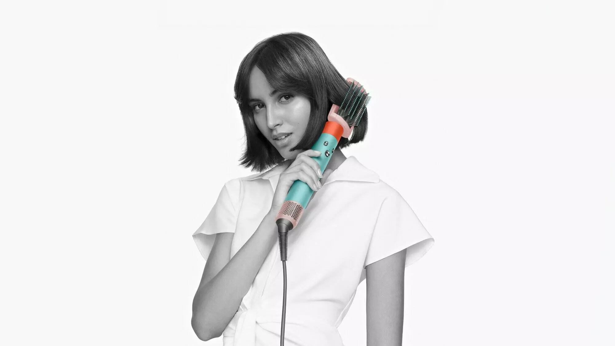 Стайлер Dyson HS05 Airwrap Complete Long Ceramic Pop Mint/Orange (Мятный/Оранжевый)