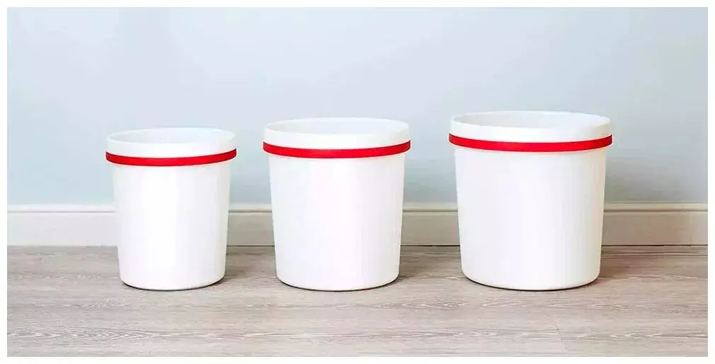 Мусорное ведро Xiaomi Appropriate Cleansing YD-03 (3шт) White (Белый) Мусорное ведро Xiaomi Appropriate Cleansing YD-03 (3шт) White (Белый)