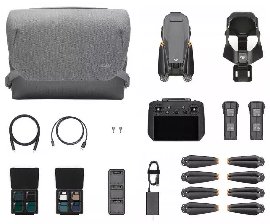 Квадрокоптер DJI Mavic 3 Cine Combo Gray (Серый) CN Квадрокоптер DJI Mavic 3 Cine Combo Gray (Серый) CN