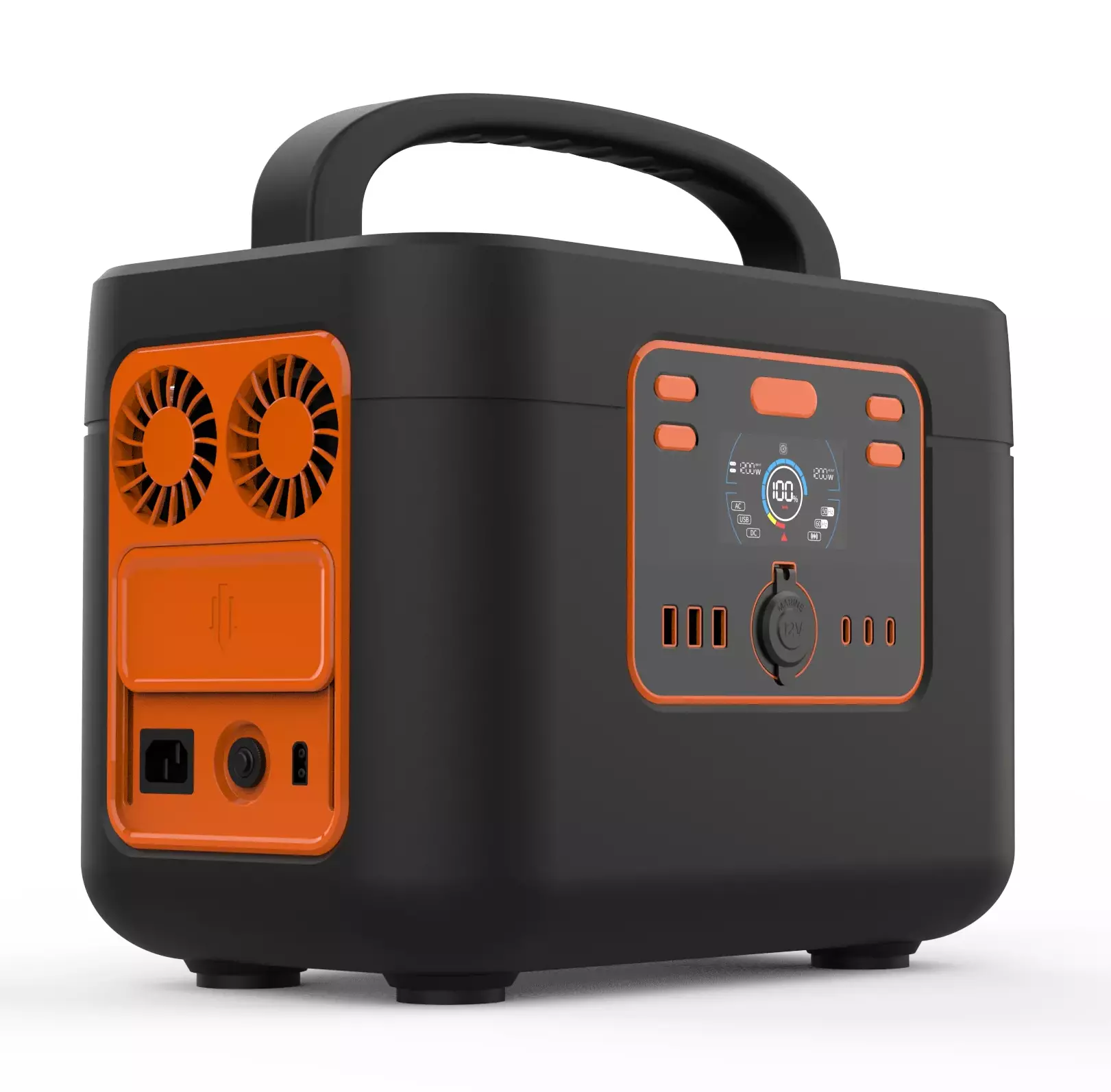 Портативная зарядная станция GREENOE Portable Power Station 1050Wh EU1200 Black (Черный) Портативная зарядная станция GREENOE Portable Power Station 1050Wh EU1200 Black (Черный)