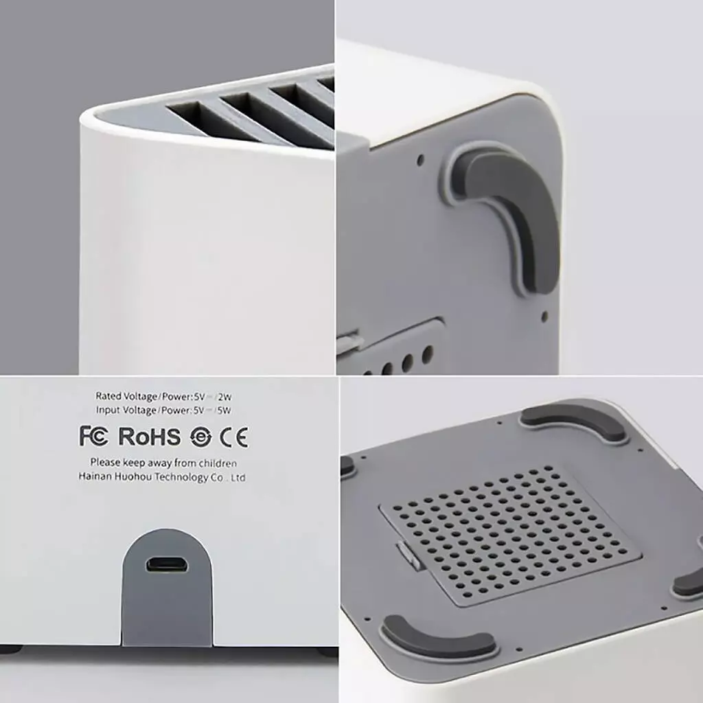 Подставка-стерилизатор для ножей HuoHou UVC Disinfectant Knife Holder (HU0123) White (Белый) Подставка-стерилизатор для ножей HuoHou UVC Disinfectant Knife Holder (HU0123) White (Белый)