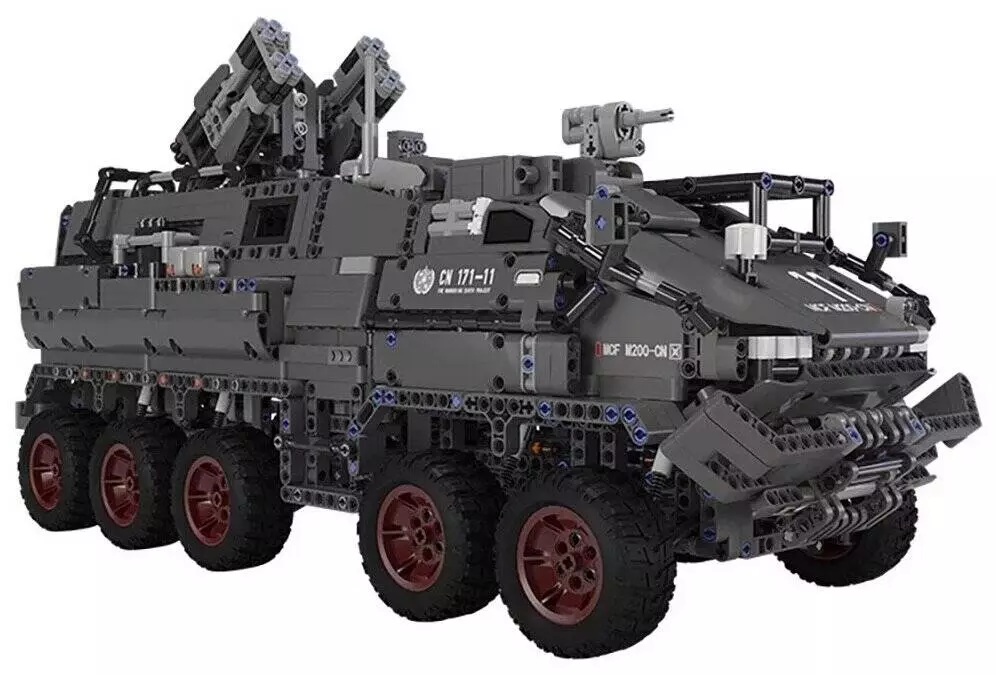 Конструктор Onebot Building Block Earth Troop Carrier CN171 (OBWEYB19AIQI) Gray (Серый)