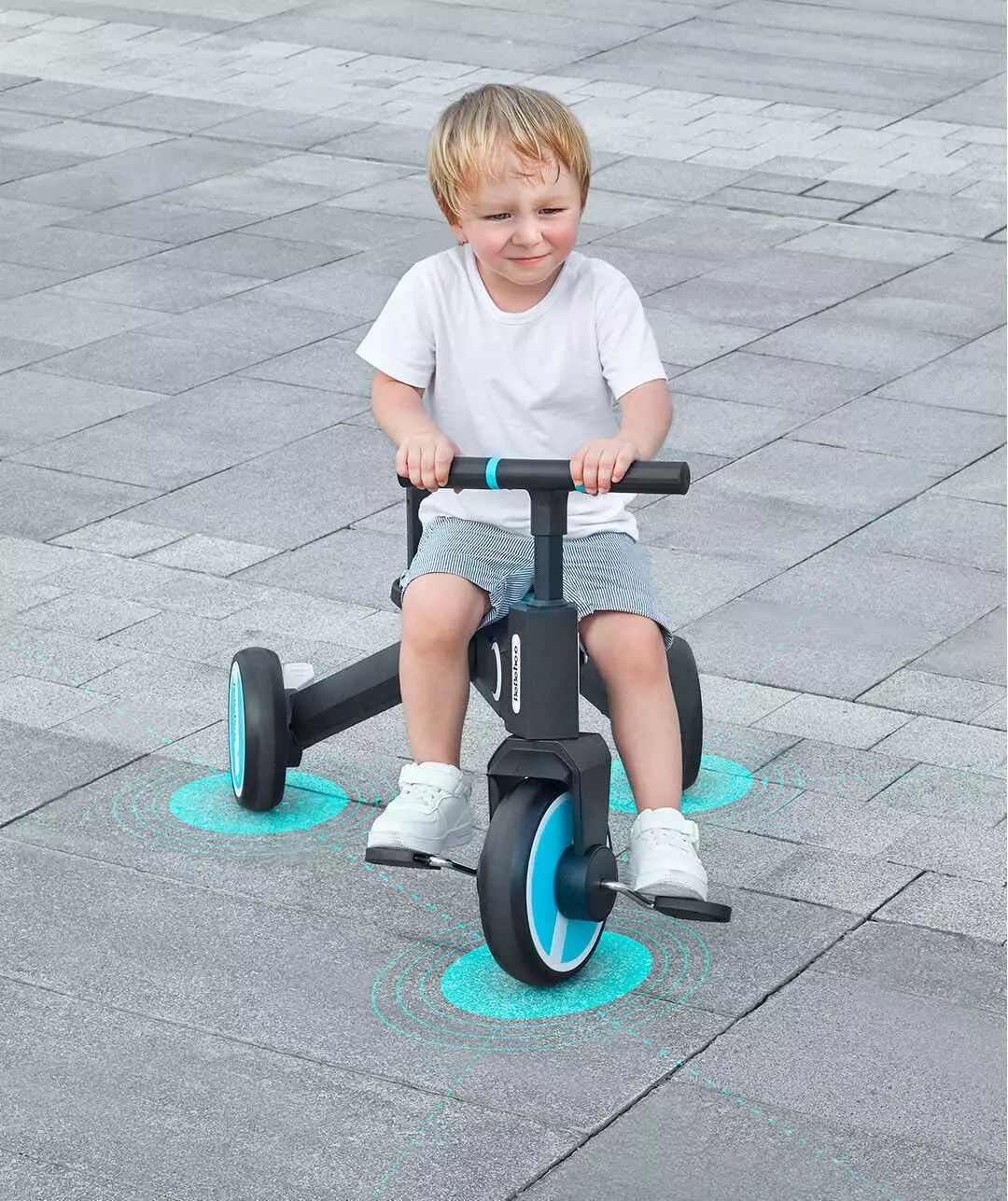 Детский трехколесный велосипед-трансформер Xiaomi BeBehoo Multifunctional Children Tricycle Standard (SL-168) Blue (Голубой) Детский трехколесный велосипед-трансформер Xiaomi BeBehoo Multifunctional Children Tricycle Standard (SL-168) Blue (Голубой)