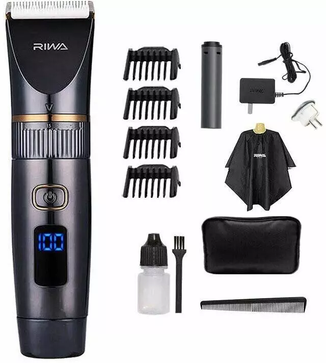 Машинка для стрижки RIWA Hair Clipper RE-6501T Black (Черный)