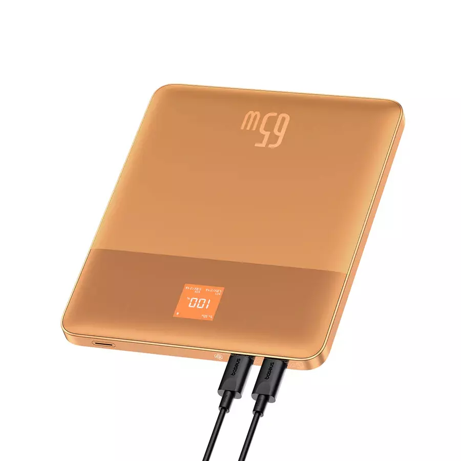 Внешний аккумулятор Baseus Blade 2 DGT (12000mAh 65W) Orange (Оранжевый) Внешний аккумулятор Baseus Blade 2 DGT (12000mAh 65W) Orange (Оранжевый)