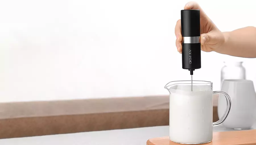 Вспениватель для молока Circle Joy Milk Frother (CJ-EMF05) Black (Черный) Вспениватель для молока Circle Joy Milk Frother (CJ-EMF05) Black (Черный)