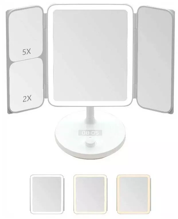 Зеркало косметическое с подсветкой Jordan & Judy LED Makeup Mirror (NV536) White (Белый) Зеркало косметическое с подсветкой Jordan & Judy LED Makeup Mirror (NV536) White (Белый)