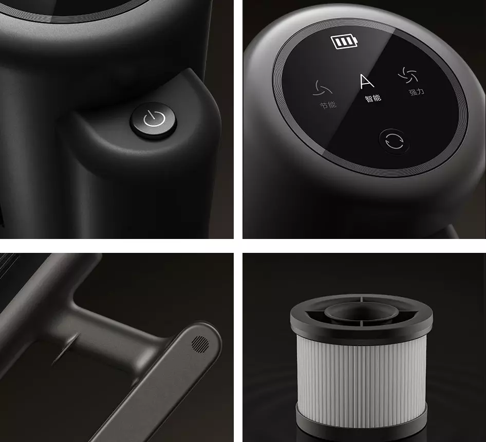 Беспроводной пылесос Xiaomi Mijia Wireless Vacuum Cleaner 3 Base station Version (E202) Black (Черный) CN Беспроводной пылесос Xiaomi Mijia Wireless Vacuum Cleaner 3 Base station Version (E202) Black (Черный) CN