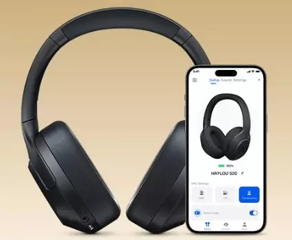 Беспроводные наушники Haylou S30 ANC Blue (Синий)