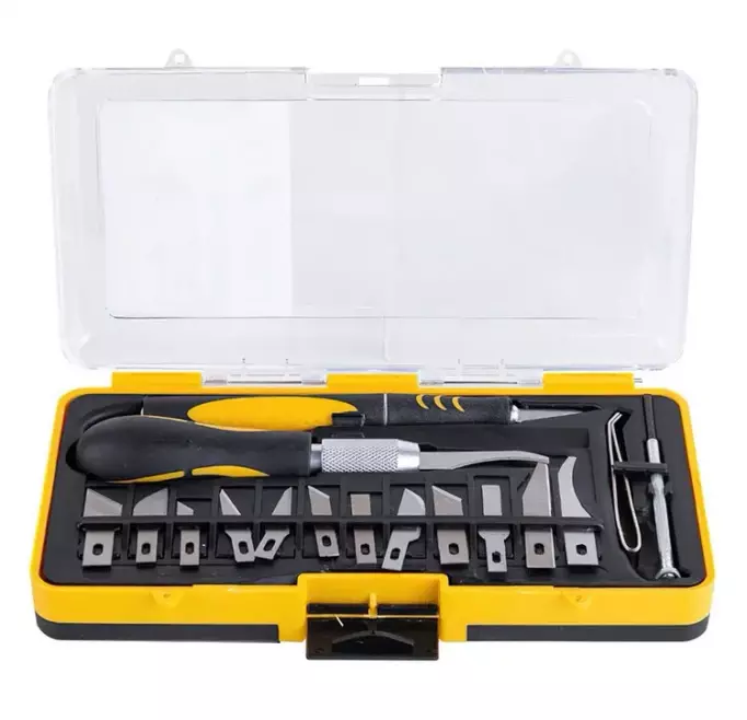 Набор многофункциональных ножей Xiaomi Deli Utility Knife DL-DP1 Black (Черный)