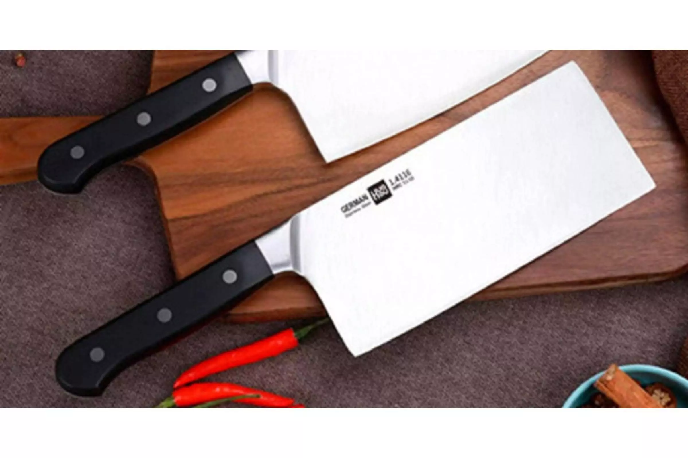 Нож-тесак из немецкой стали HuoHou German Steel Slicing Knife (HU0052) 17.8 см Black (Черный) Нож-тесак из немецкой стали HuoHou German Steel Slicing Knife (HU0052) 17.8 см Black (Черный)