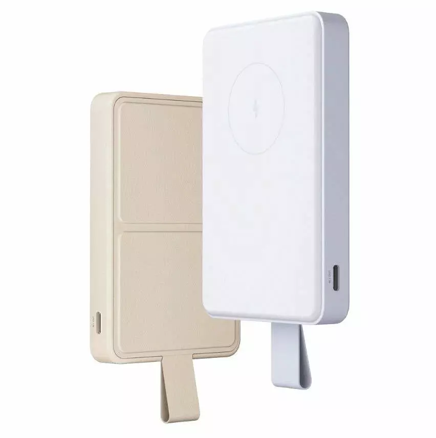 Внешний аккумулятор Xiaomi Power Bank Magnetic Wireless Magsafe 6000mAh (WPB0620MI) White (Белый)
