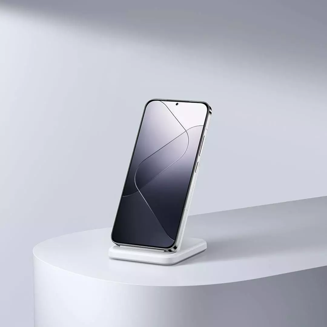 Беспроводное зарядное устройство Xiaomi Vertical Air-Cooled Wireless Charger 30W (MDY-17-EM) White (Белый) Беспроводное зарядное устройство Xiaomi Vertical Air-Cooled Wireless Charger 30W (MDY-17-EM) White (Белый)