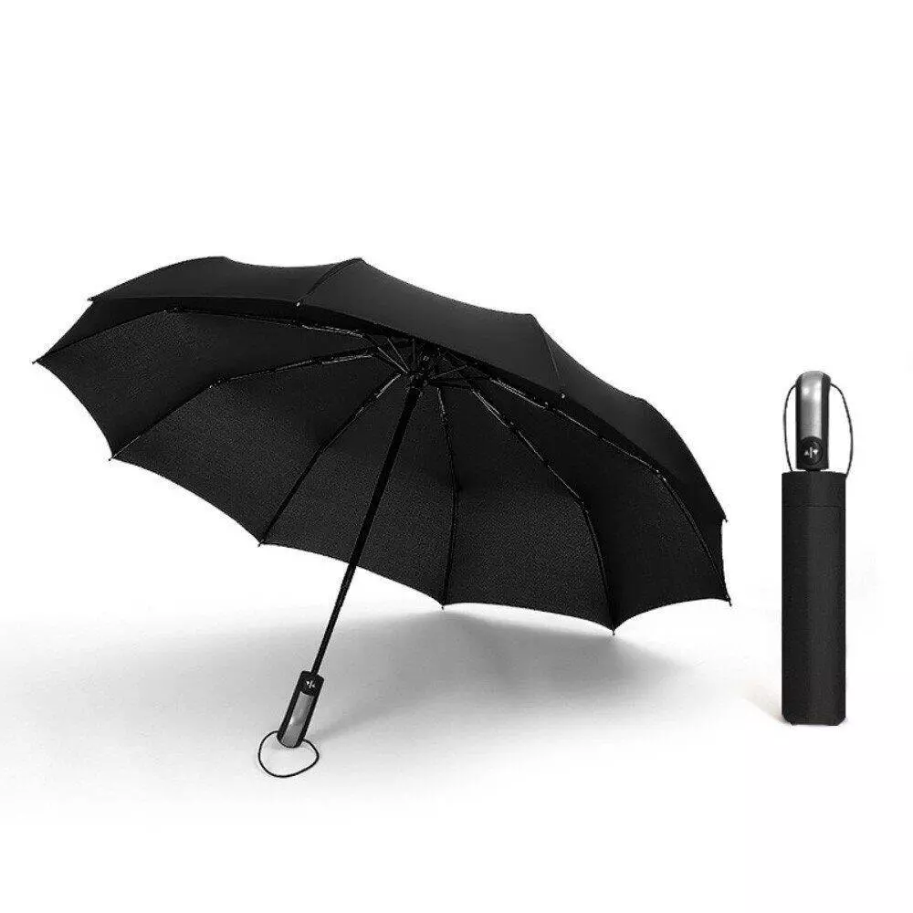 Зонт Xiaomi KongGu Auto Folding Umbrella WD1 Black (Черный) Зонт Xiaomi KongGu Auto Folding Umbrella WD1 Black (Черный)
