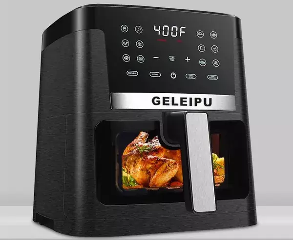 Аэрофритюрница GELEIPU DL27 7л Black (Черный) Аэрофритюрница GELEIPU DL27 7л Black (Черный)