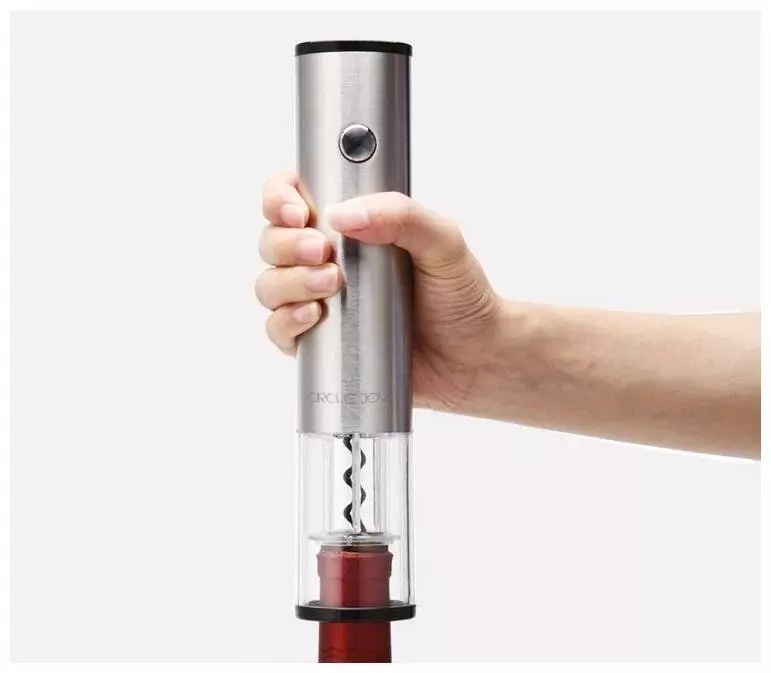 Штопор Circle Joy Round Stainless Steel Electric Wine Opener CJ-EKPQ01 Silver (Серебристый) Штопор Circle Joy Round Stainless Steel Electric Wine Opener CJ-EKPQ01 Silver (Серебристый)