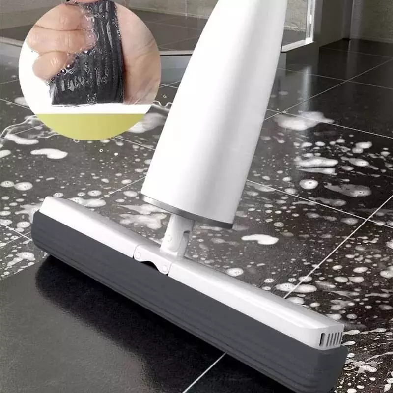 Тряпки губки сменные для швабры с автоотжимом Blue Fish Squeezing Water Sponge Mop (3 шт.) Gray (Серый)