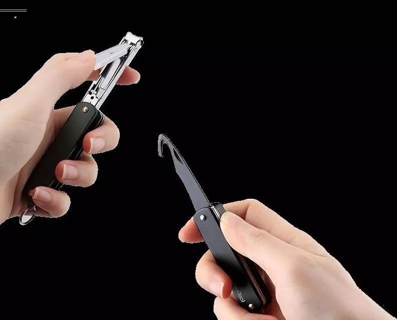 Мультитул-клиппер NexTool Outdoor Multifunctional Nail Clippers (NE20010) Black (Черный) Мультитул-клиппер NexTool Outdoor Multifunctional Nail Clippers (NE20010) Black (Черный)