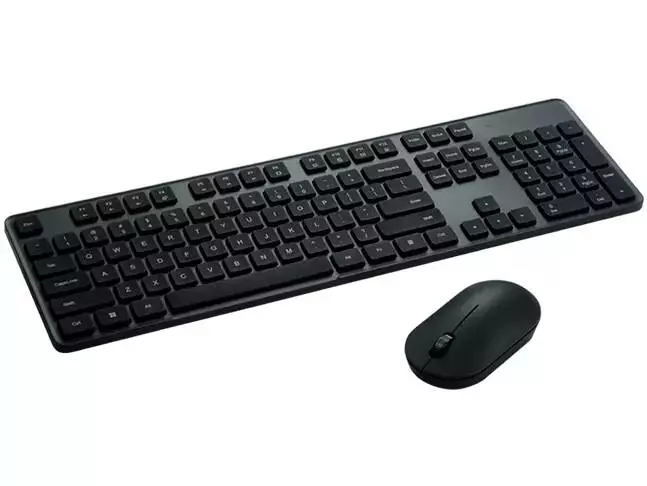 Клавиатура и мышка беспроводная Xiaomi Mijia Wireless Set 2 (WXJS02YM) Black (Черный)