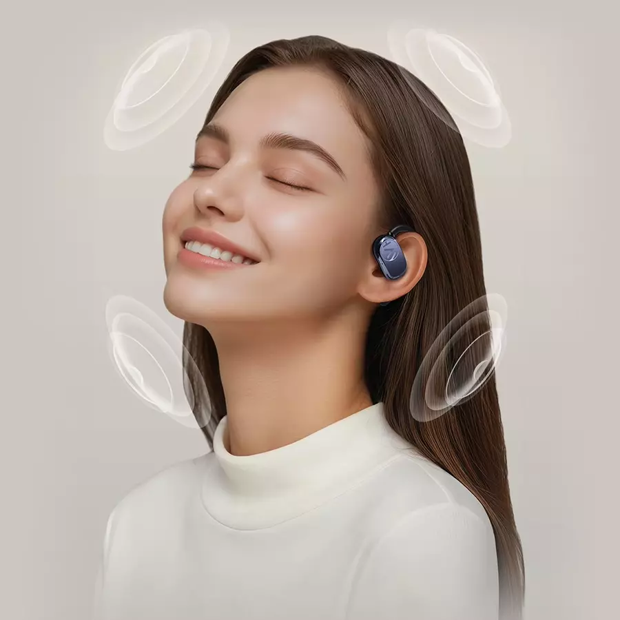 Беспроводные наушники Xiaomi Haylou Earhook 1 (OW02) Black (Черный) Беспроводные наушники Xiaomi Haylou Earhook 1 (OW02) Black (Черный)