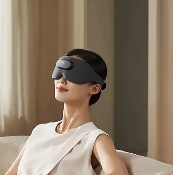 Массажер для глаз Xiaomi Mijia Intelligent Massage Eye Mask (MJAMZYMYY01) Black (Черный)