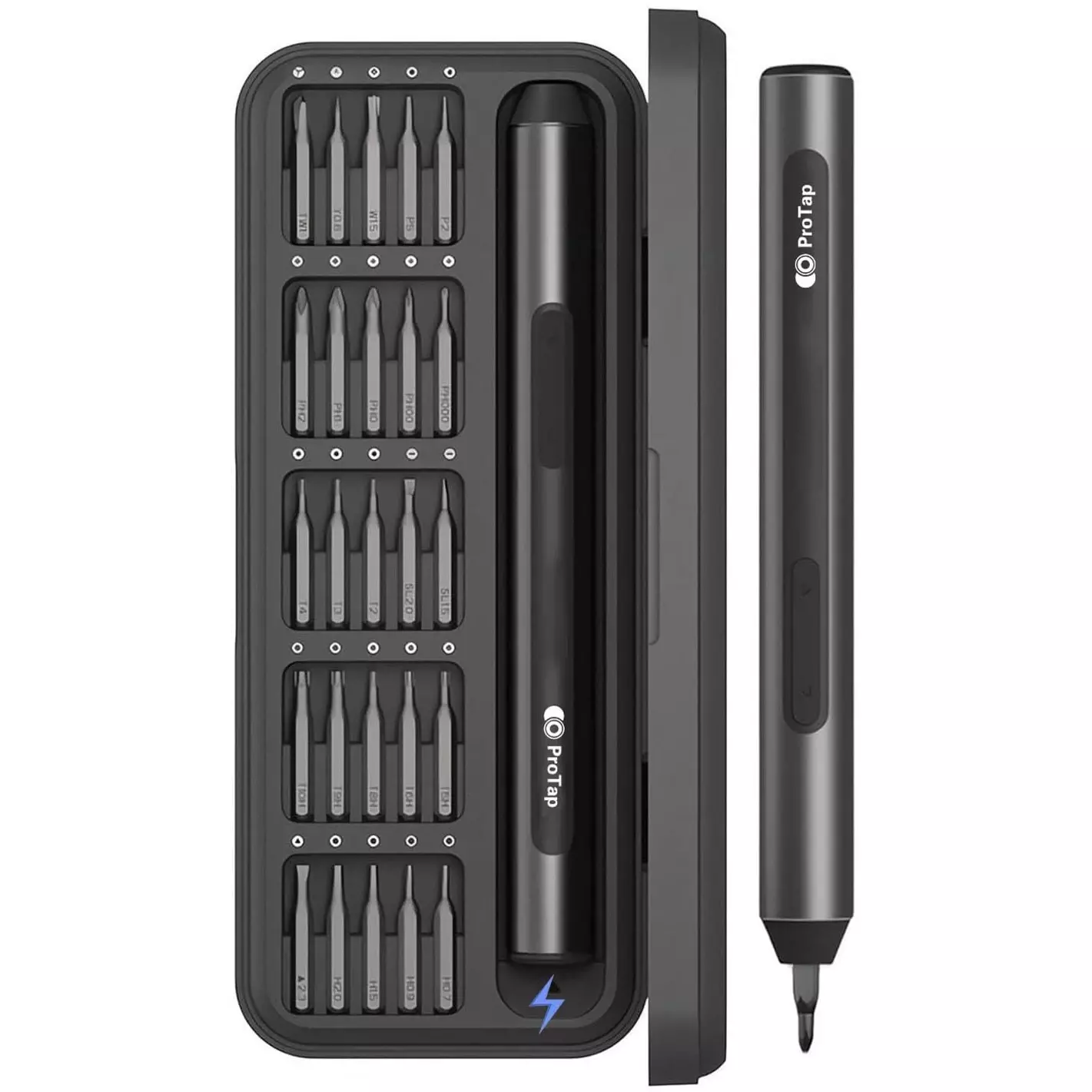 Электрическая отвертка ProTap Electric Precisoon Screwdriver Set (25 бит) PRTPES1 Black (Черный) Global Version Электрическая отвертка ProTap Electric Precisoon Screwdriver Set (25 бит) PRTPES1 Black (Черный) Global Version