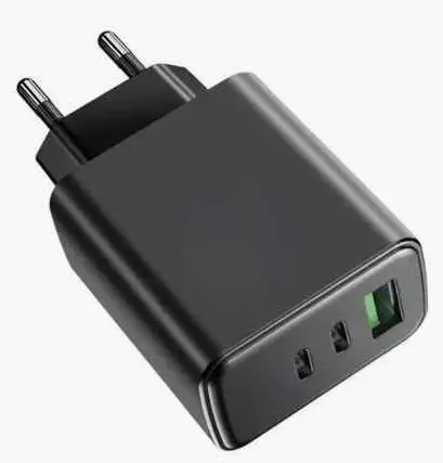 Зарядное устройство ProTap 65W GaN Charger 2C1A EU PT65 Black (Черный) Зарядное устройство ProTap 65W GaN Charger 2C1A EU PT65 Black (Черный)