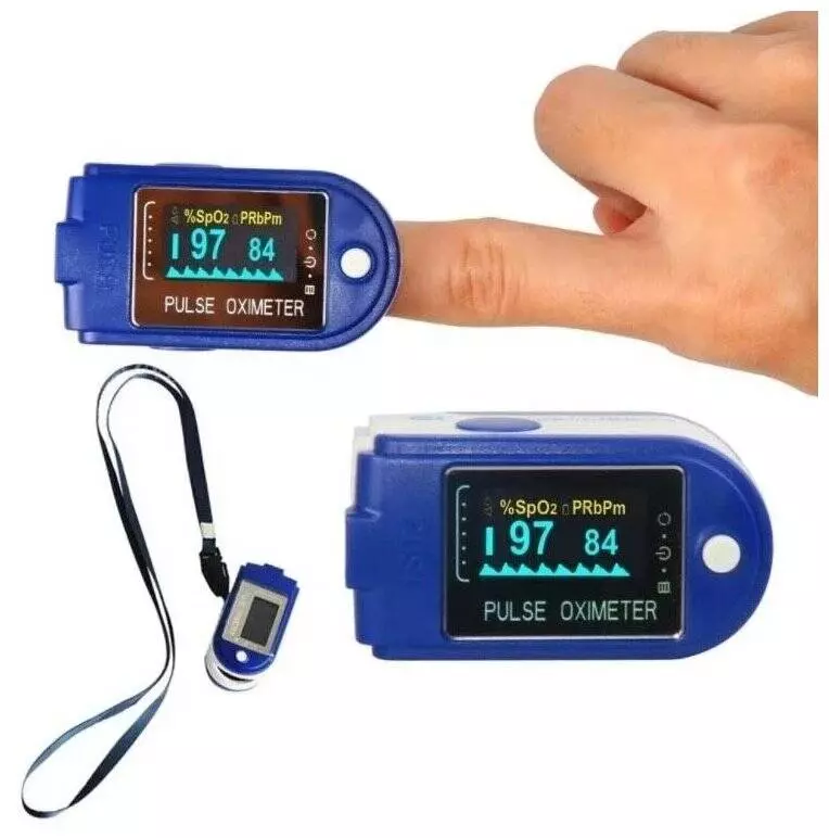 Портативный пульсоксиметр на палец Fingertip Pulse Oximeter LK88 Blue (Синий) Портативный пульсоксиметр на палец Fingertip Pulse Oximeter LK88 Blue (Синий)