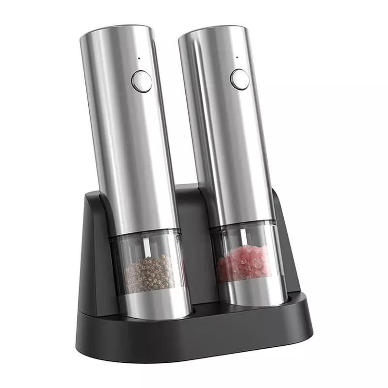 Электрическая мельница Circle Joy Fellow Electric Grinder Set CJ-EG08 (2 шт) Silver (Серебристый) Электрическая мельница Circle Joy Fellow Electric Grinder Set CJ-EG08 (2 шт) Silver (Серебристый)