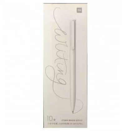 Набор гелевых ручек Xiaomi Gel Ink Pen (MJZXB01WC) (10 шт) White (Белый) Набор гелевых ручек Xiaomi Gel Ink Pen (MJZXB01WC) (10 шт) White (Белый)