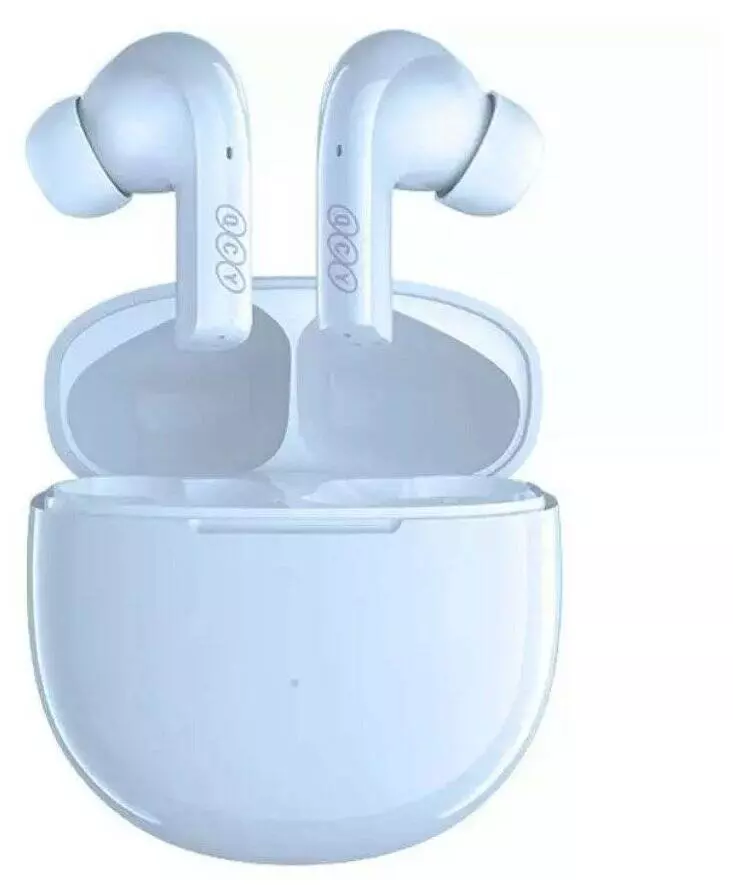 Беспроводные наушники QCY T18 Blue (Синий) CN Беспроводные наушники QCY T18 Blue (Синий) CN