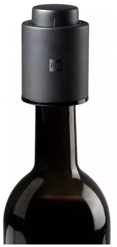 Вакуумная пробка для винных бутылок Huo Hou Vacuum Wine Stopper HU0075 Black (Черный) CN Вакуумная пробка для винных бутылок Huo Hou Vacuum Wine Stopper HU0075 Black (Черный) CN